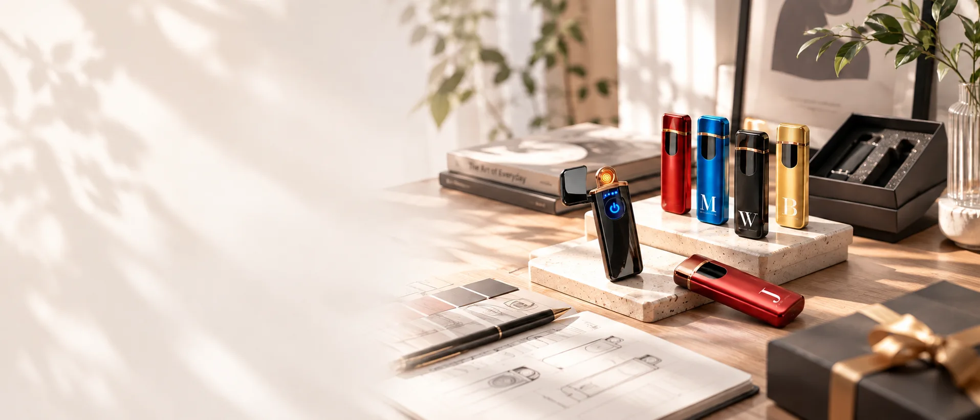 Lighter E-commerce product page hero